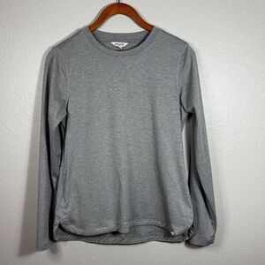 Marika Laura Long Sleeve Activewear Top with Hidden Pocket